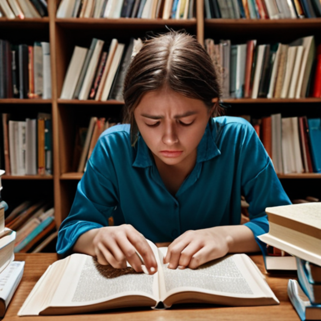 ** A person surrounded by books and notes, looking unmotivated. The scene should also subtly show a Netflix screen or other distracting elements in the background. The overall feeling should be relatable to someone struggling to study.

**